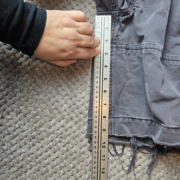 Vtg Abercrombie & Fitch Mens Size 34 Type A-8 Cargo Shorts Heavy Distressed Y2K - Picture 11 of 11